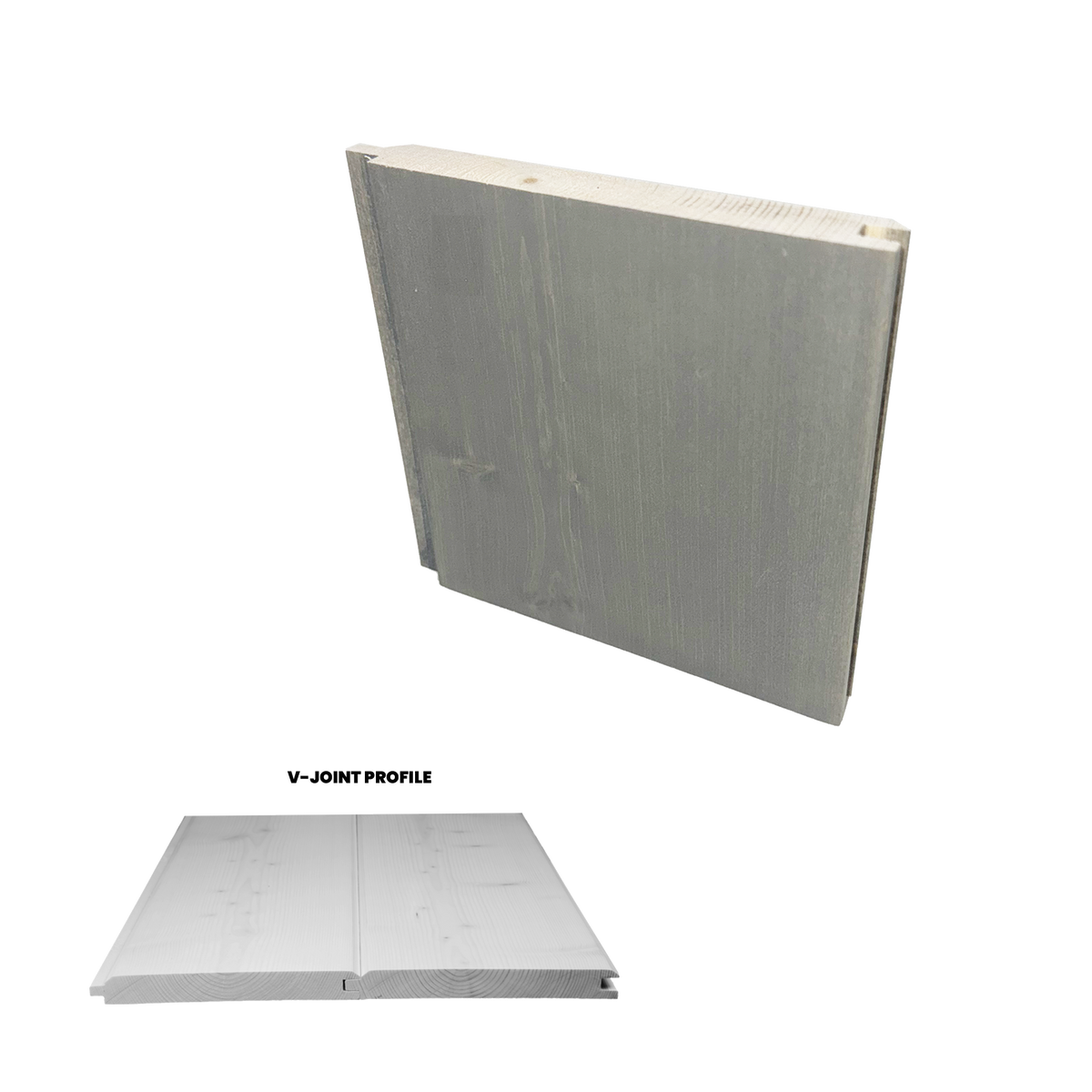 Ready Pine 1x6 V-Joint Westcott Navy 4 inch Sample-Default Title