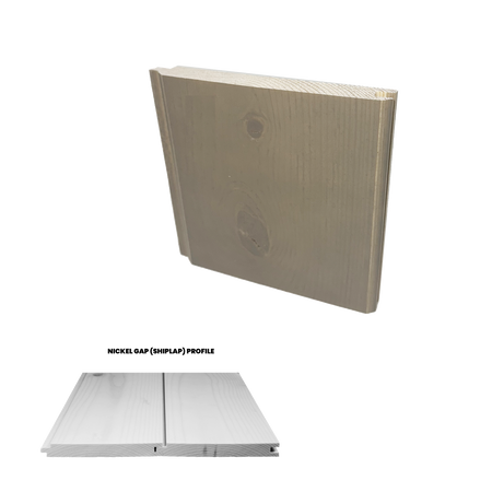 Ready Pine 1x6 Nickel Gap Bennington Grey 4 inch Sample-Default Title