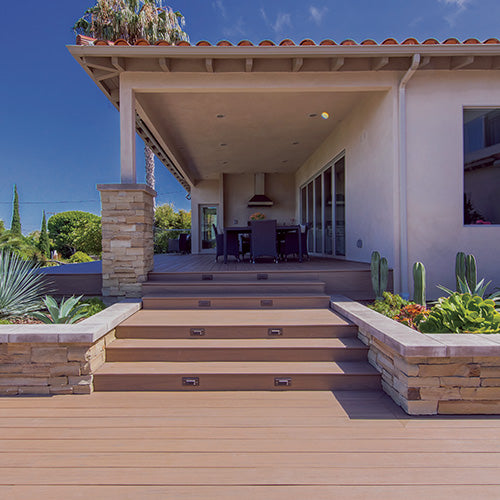 TimberTech Pecan-Grooved-12'