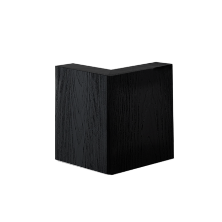 Maibec CanExel 1-piece Solid Wood corners by UltraLight-Black (CanExel)-5/4in-4in