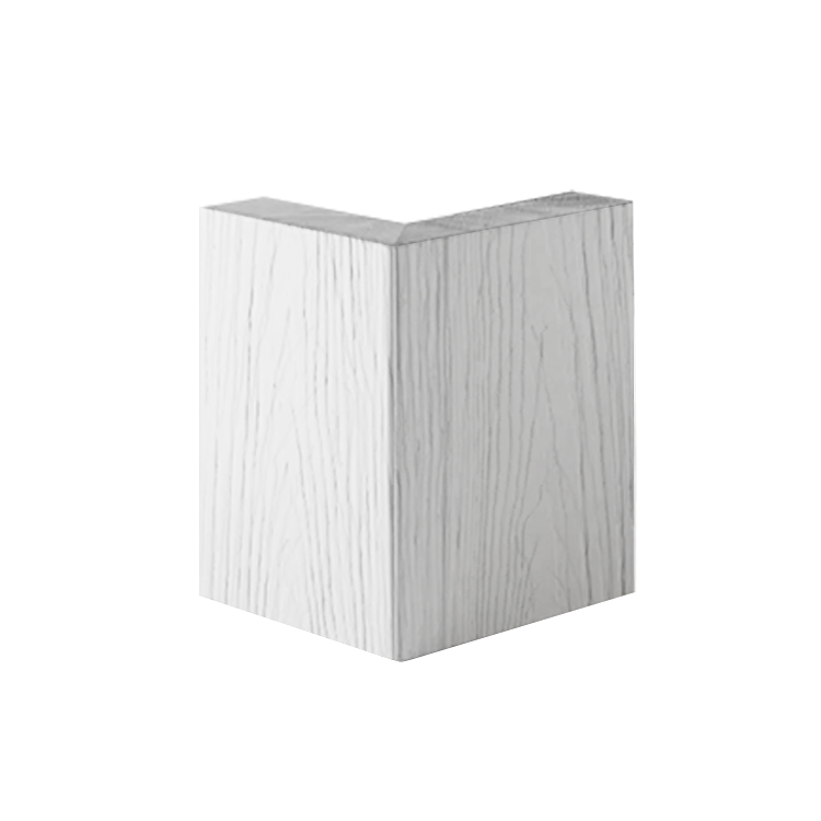 Maibec CanExel 1-piece Solid Wood corners by UltraLight-White (CanExel)-5/4in-6in