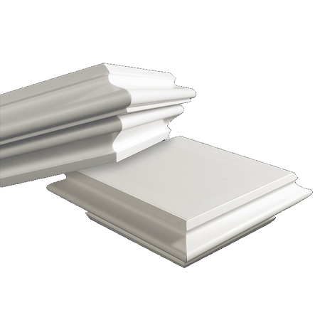 Versatex VersaWrap Post Caps-4inx4in