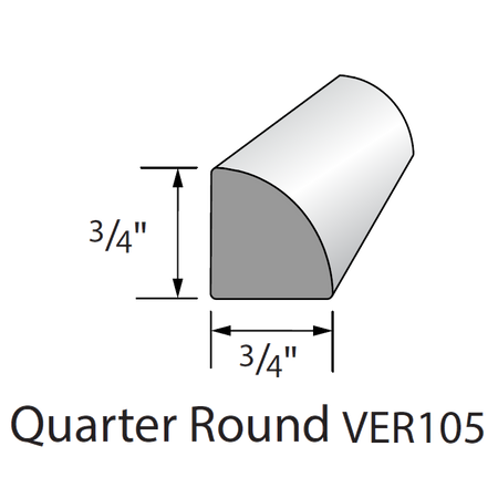 Versatex Quarter Round