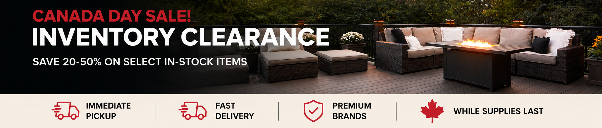 Canada Day Sale