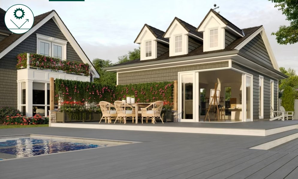 Trex Transcend Lineage Island Mist Decking