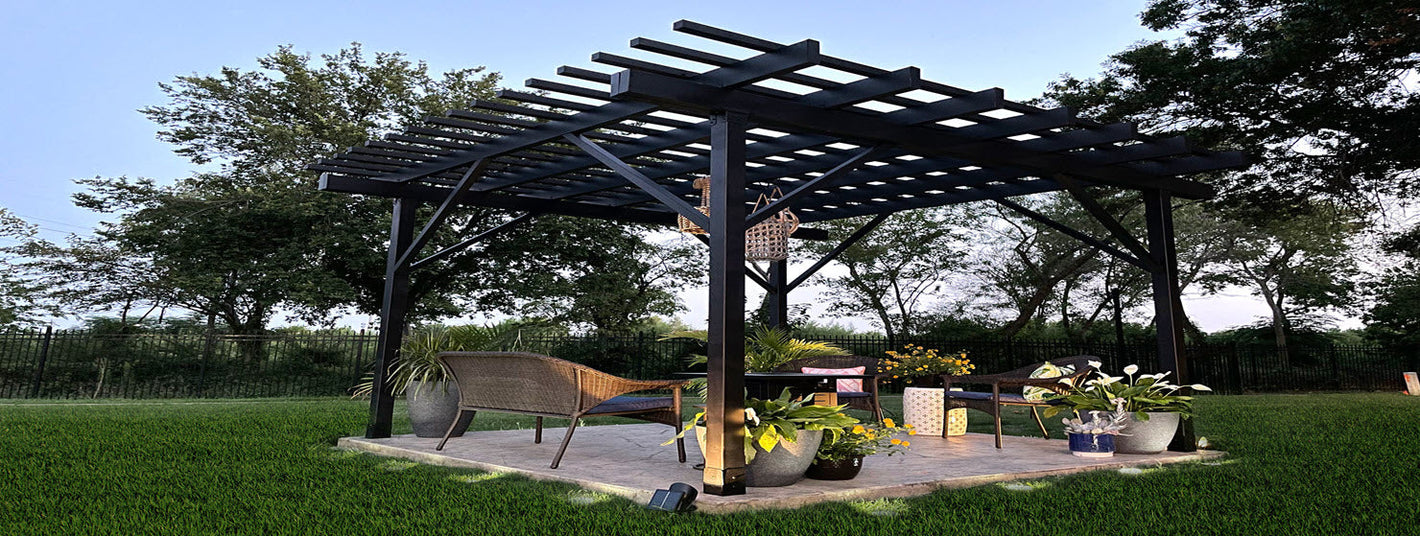 Evolution Steel Pergolas