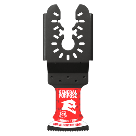 Diablo Carbide Teeth Oscillating Blade for General Purpose Cuts-Universal Fit-1-1/4in-3