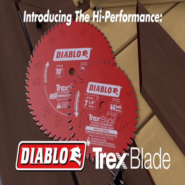 Diablo Circular Saw Blade TrexBlade – DeckMart Building Supplies