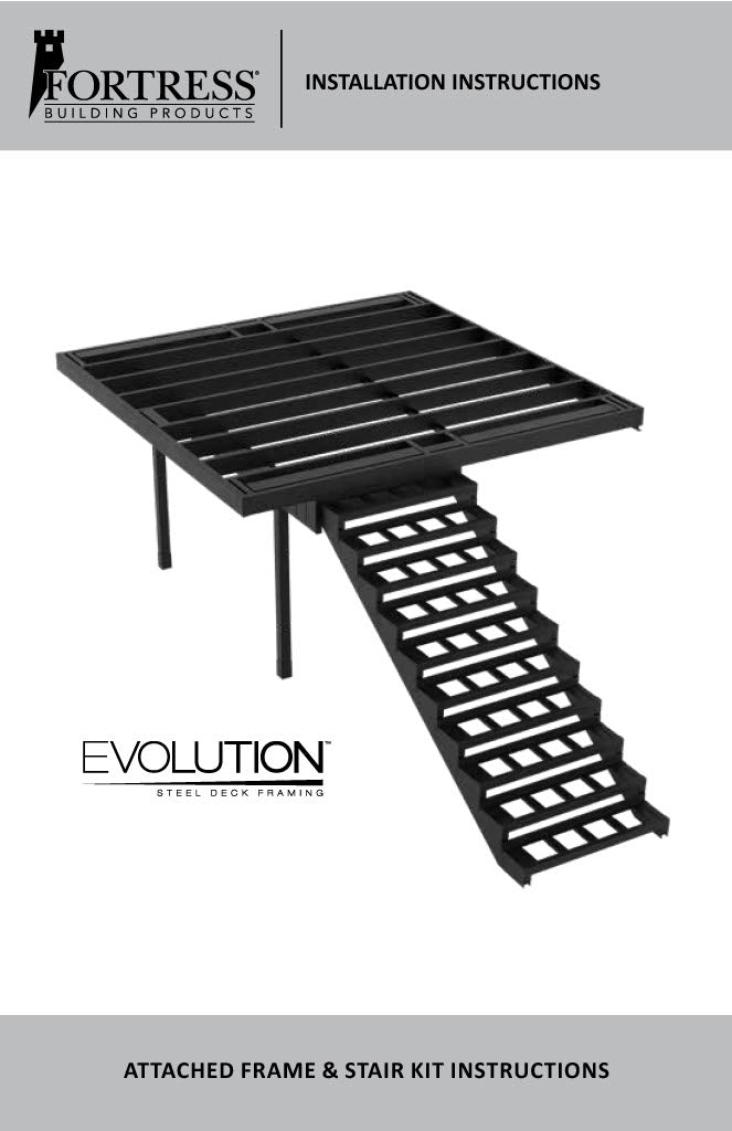 Fortress Evolution Attached Frame & Stair Kit-PDF
