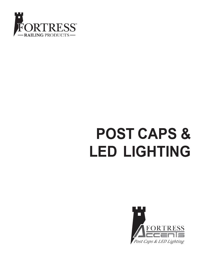 FortressAccents Post Caps & LED Lighting