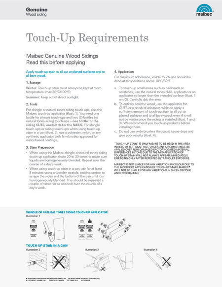 Maibec Touch-Up Requirements-PDF