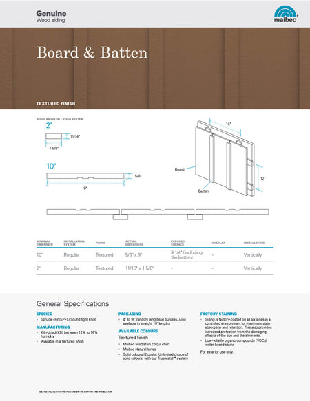 Maibec Technical Sheet - Board & Batten-PDF