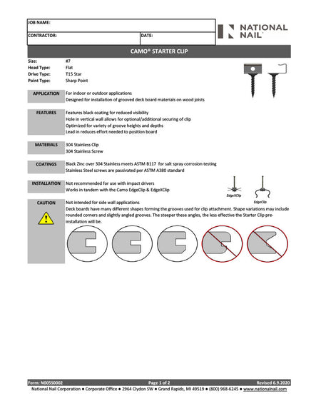 CAMO STARTER Clip-PDF