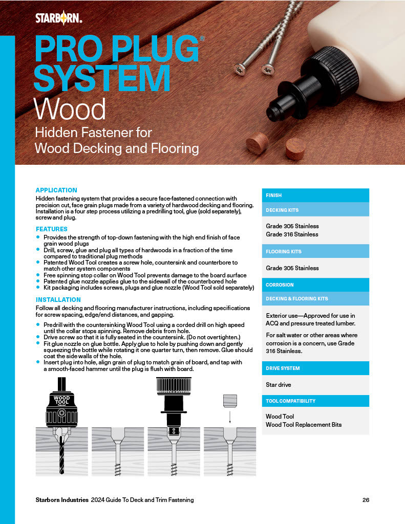 Starborn Pro Plug System Wood-PDF