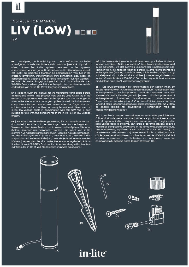 in-lite Liv Installation Manual-PDF