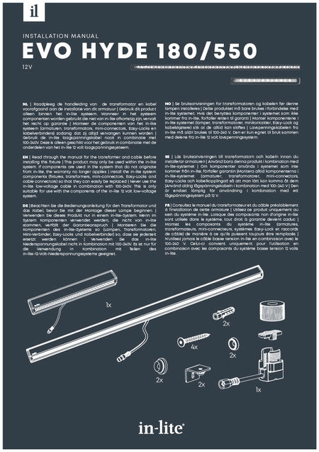 in-lite Evo Hyde Installation Manual-PDF