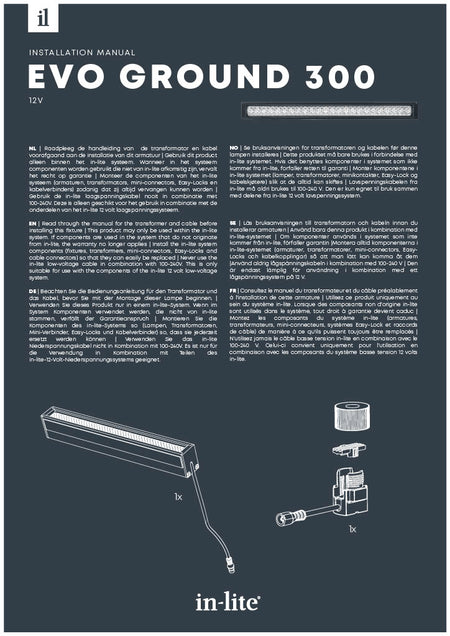 in-lite Evo Ground 300 Installation Manual-PDF