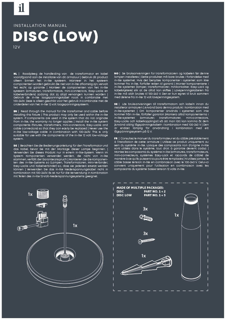 in-lite Disc Low Installation Manual-PDF
