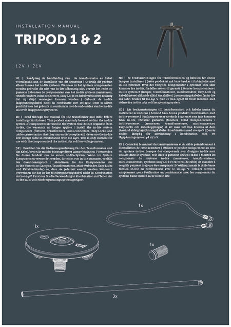 in-lite Tripod Installation Manual-PDF