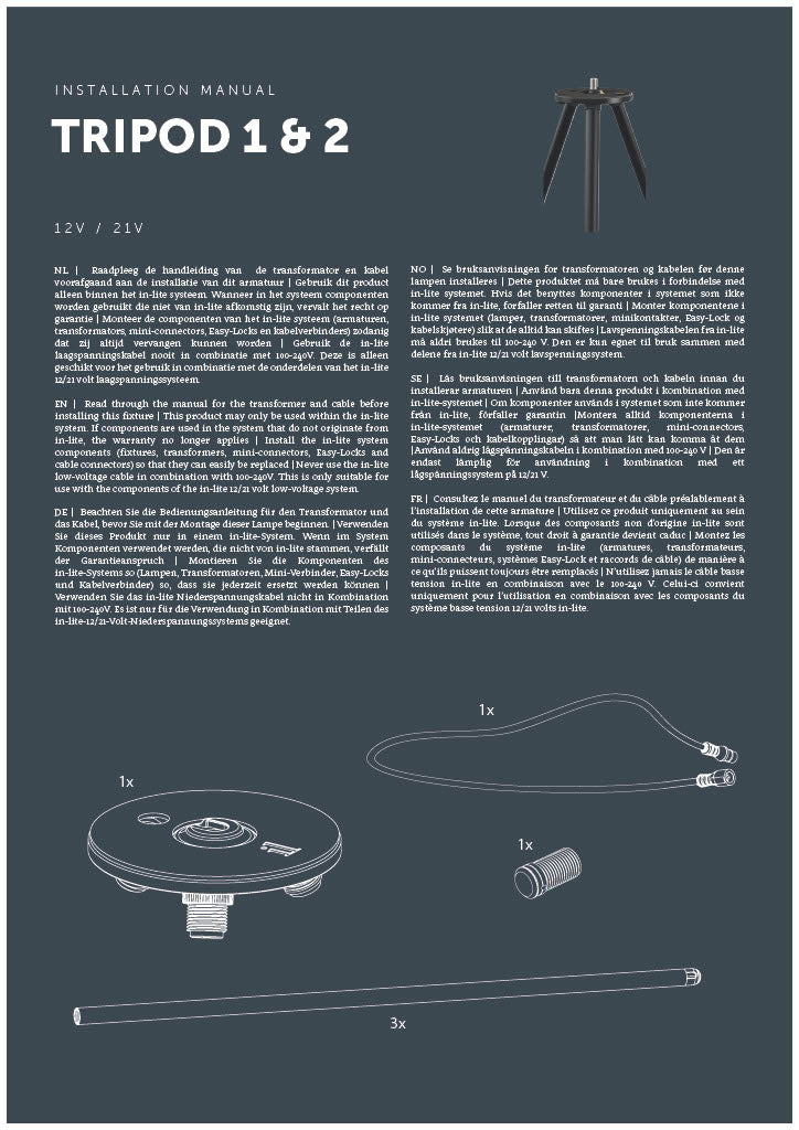 in-lite Tripod Installation Manual-PDF