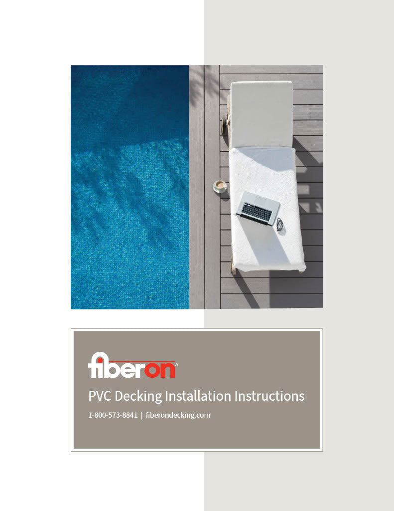 Fiberon PVC Decking Installation Instructions-PDF