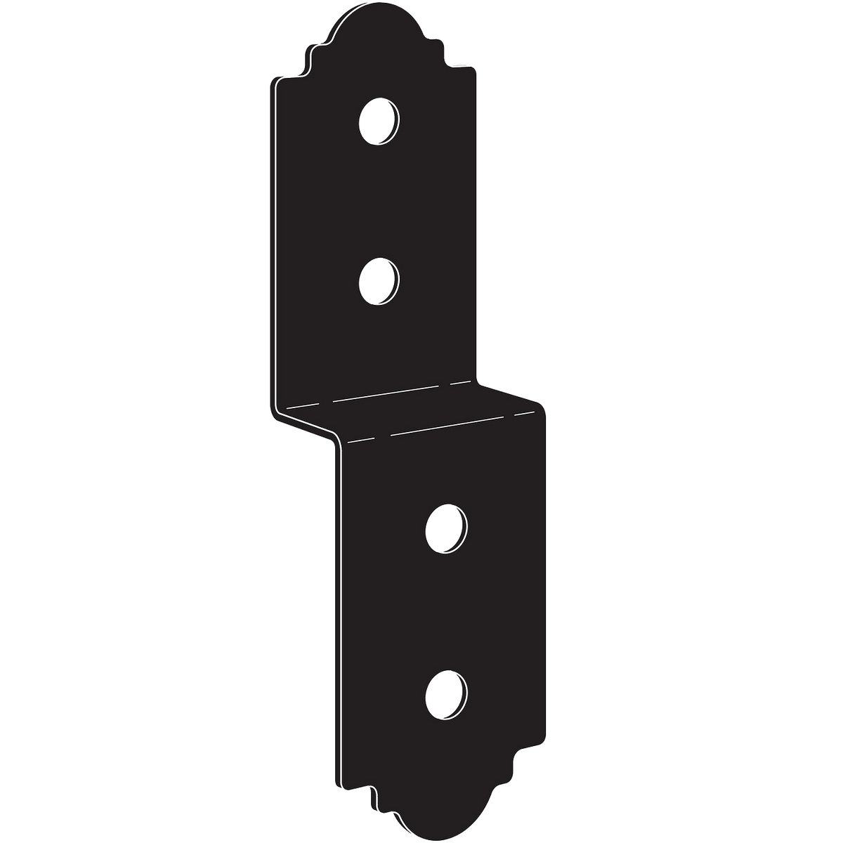 9-3/4" / ZMAX® - 9-1/2 - 10" Simpson Strong-Tie APDJT Deck Joist Tie