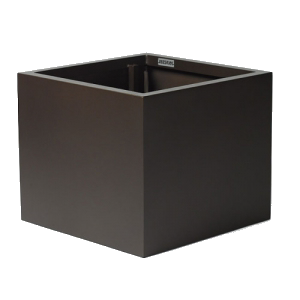 Bison Bronze Powder Coat Aluminum Cube | CUBE-PC-BRONZE-23.875in-23.875”-20in