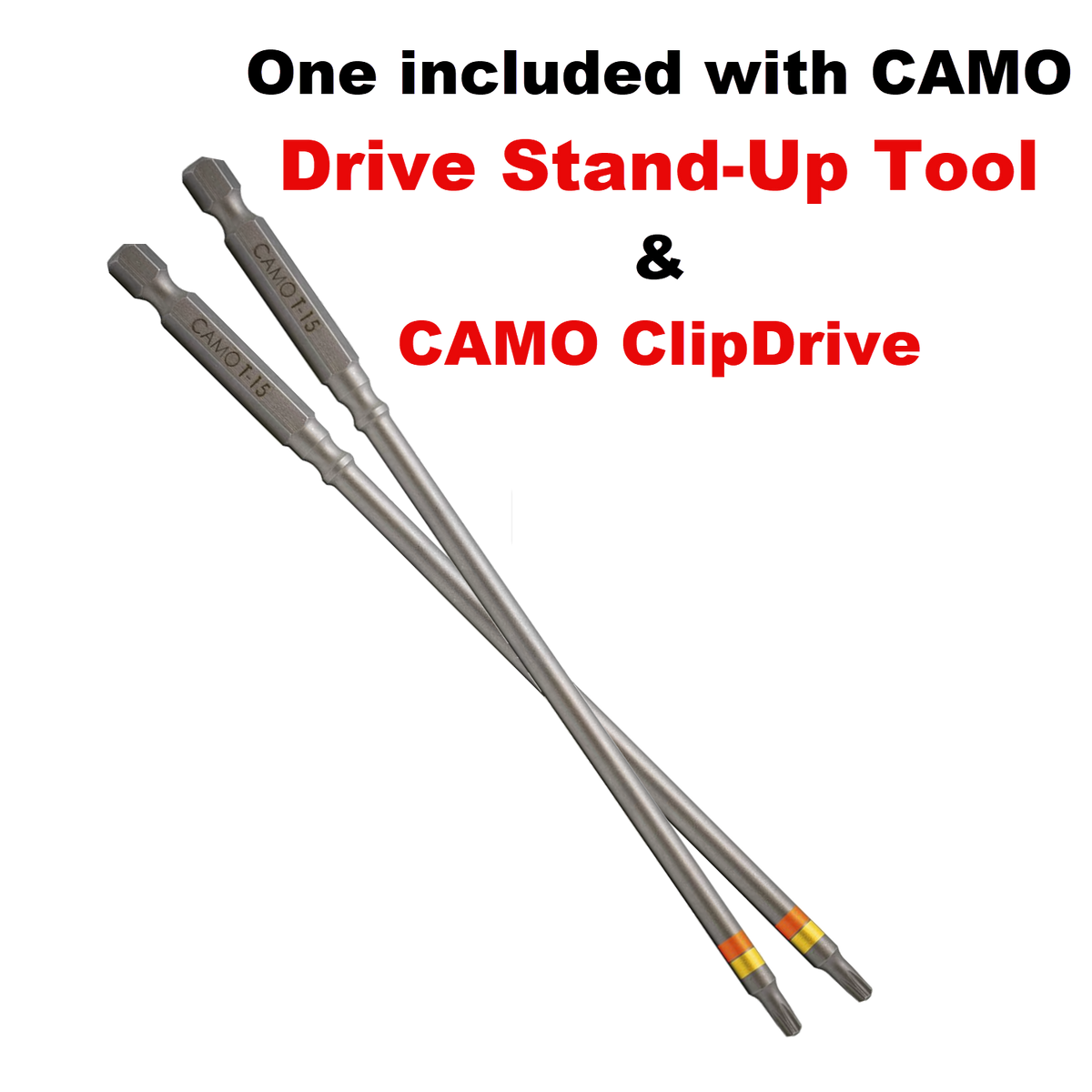 CAMO DRIVE Driver T-15 Bit – DeckMart Building Supplies