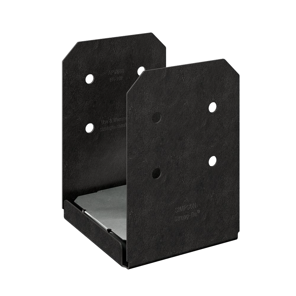 Simpson Strong-Tie APVB Adjustable Post Base – DeckMart Building Supplies