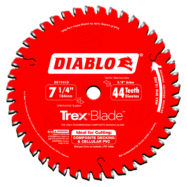 Diablo Circular Saw Blade TrexBlade