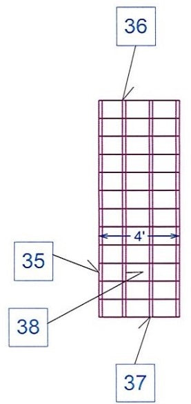 12 Step Stair Metal frame 4ft wide Kit (Fortress Evolution