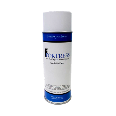 Fortress Fence Touch Up Paint-Gloss Black-Aerosol