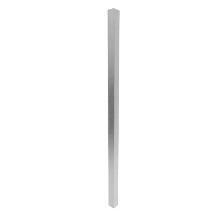 Fortress AL13 Home Blank post (Fascia mount)-Matte White-55in-3inx3in