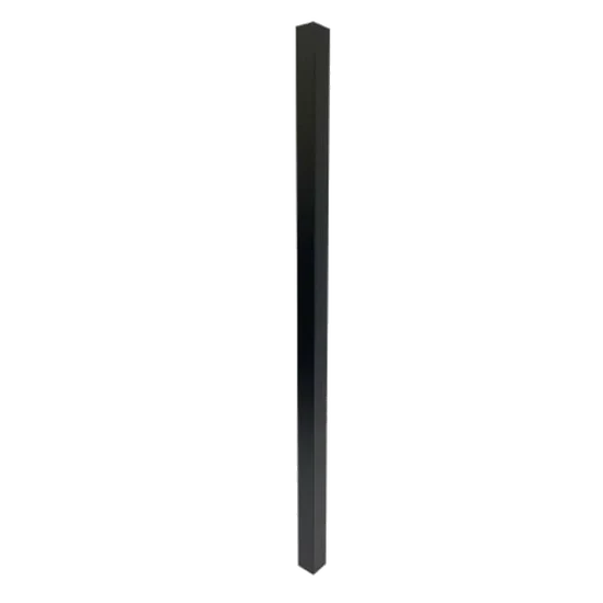 Fortress AL13 Home Blank post (Fascia mount)-Black Sand-55in-3inx3in