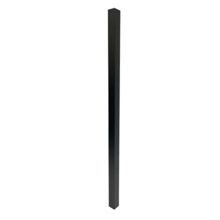 Fortress AL13 Home Blank post (Fascia mount)-Black Sand-55in-3inx3in