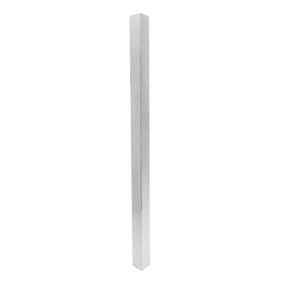 Fortress AL13 Home Blank post (Fascia mount)-Black Sand-49in-3inx3in
