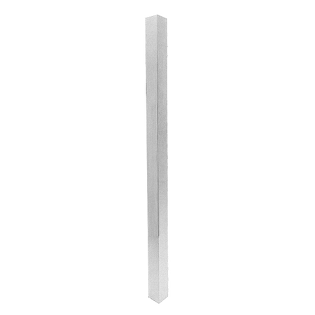 Fortress AL13 Home Blank post (Fascia mount)-Black Sand-49in-3inx3in