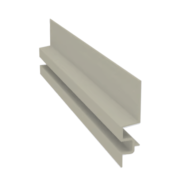 Light Trim 5/16in Panel Double Horizontal Trim H002 | Shadow Collection-Cobble Stone 75 (JH)