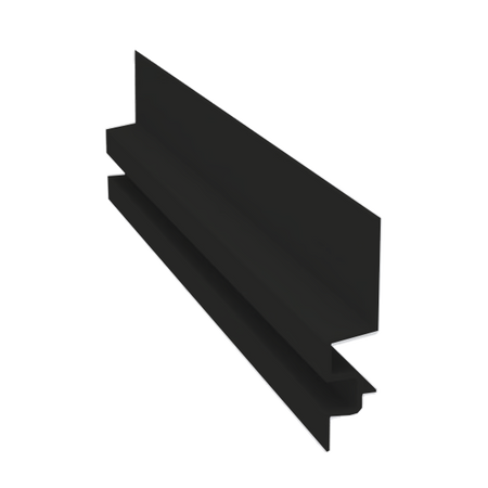 Light Trim 5/16in Panel Double Horizontal Trim H002 | Shadow Collection-Iron Gray 92 (JH)