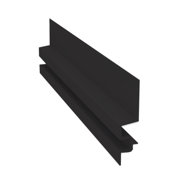 Light Trim 5/16in Panel Double Horizontal Trim H002 | Shadow Collection-Midnight Black 95 (JH)