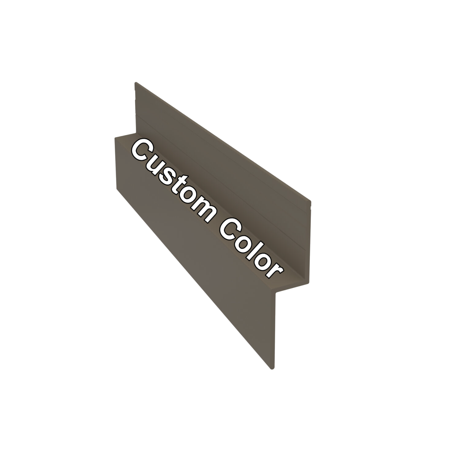 Light Trim 5/16in Panel Horizontal Trim H100 | Bold Collection