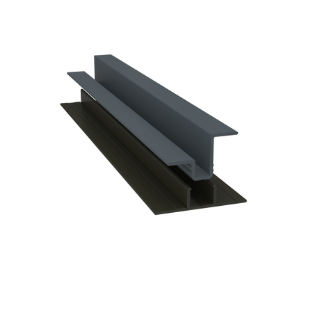 Light Trim 5/16in Panel & 3/4 lap 2-piece Vertical Clip V920XL | Shadow XL Collection-Evening Blue 86 (JH)