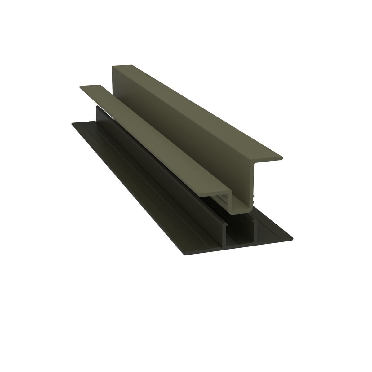 Light Trim 5/16in Panel & 3/4 lap 2-piece Vertical Clip V920XL | Shadow XL Collection-Mountain Sage 80 (JH)