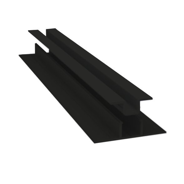 Light Trim 5/16in Panel 2-piece Vertical Trim V099 | Shadow Collection-Iron Gray 92 (JH)