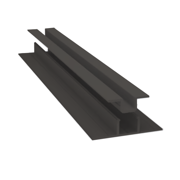 Light Trim 5/16in Panel 2-piece Vertical Trim V099 | Shadow Collection-Rich Espresso 46 (JH)