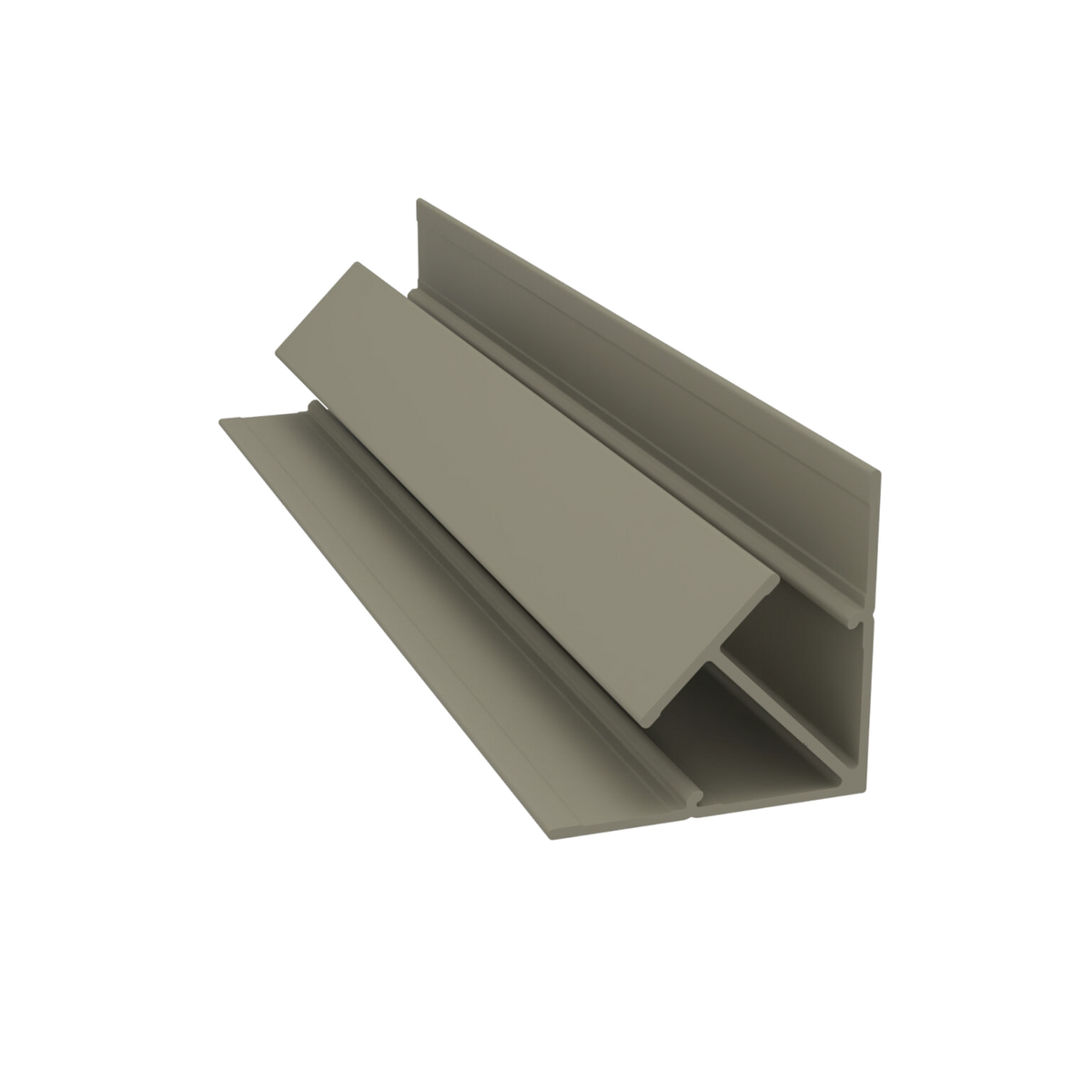 Light Trim 5/16in Panel Interior Corner Trim V195 | Bold Collection-Monterey Taupe 76 (JH)