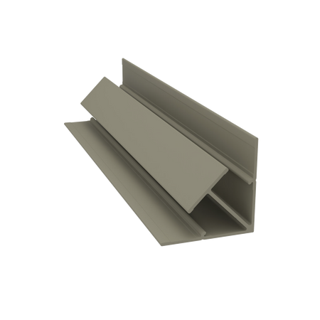 Light Trim 5/16in Panel Interior Corner Trim V195 | Bold Collection-Monterey Taupe 76 (JH)