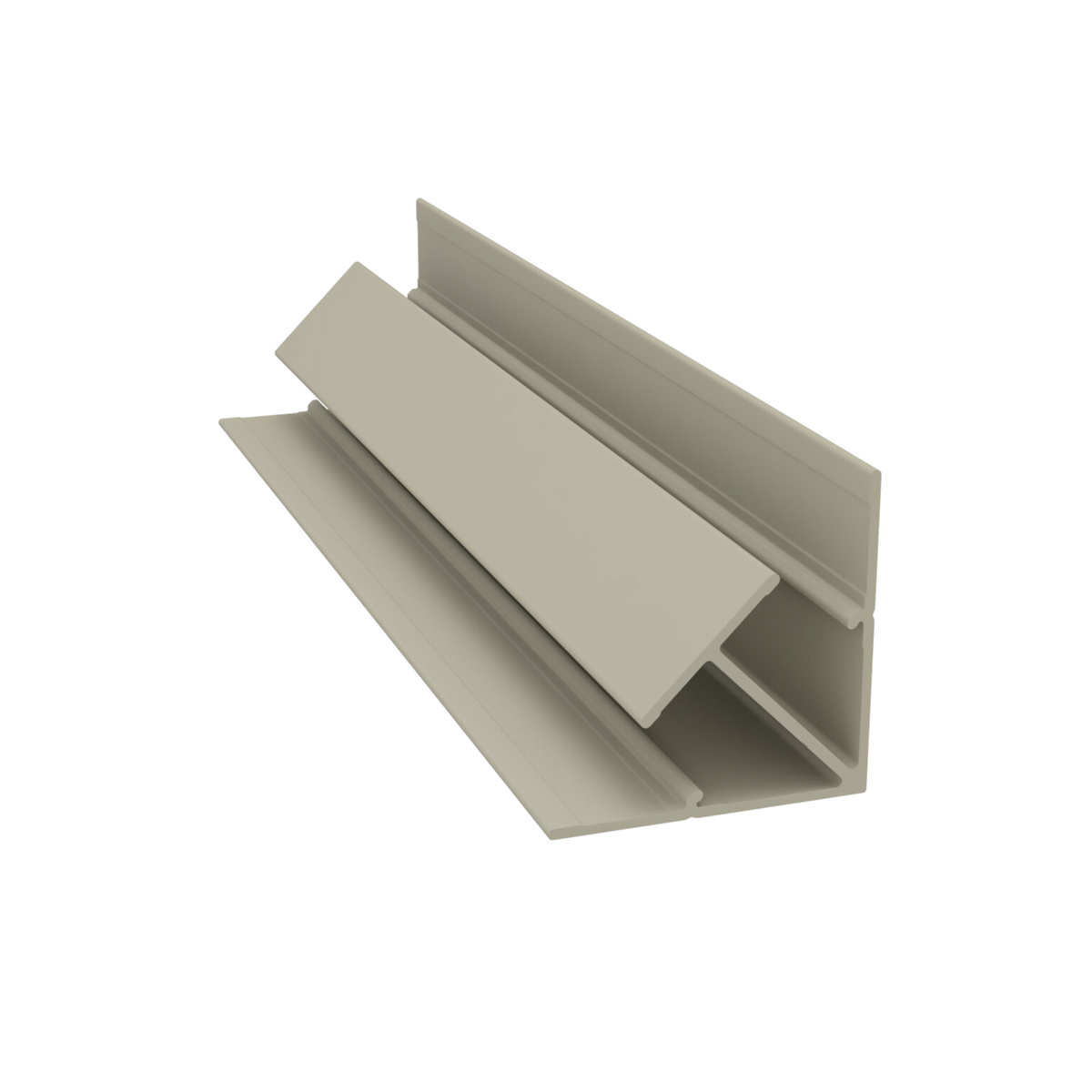 Light Trim 5/16in Panel Interior Corner Trim V195 | Bold Collection-Navajo Beige 72 (JH)