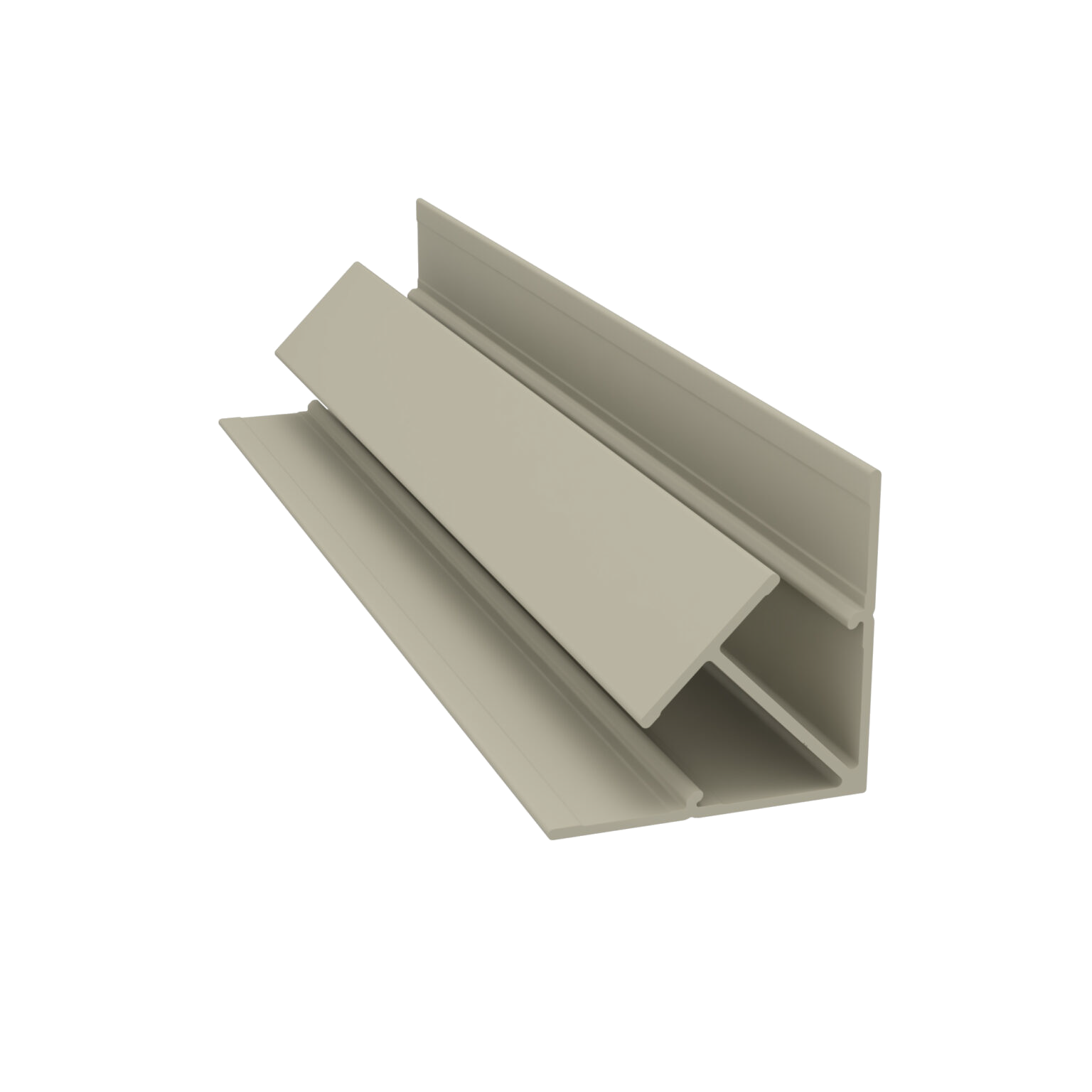 Light Trim 5/16in Panel Interior Corner Trim V195 | Bold Collection-Navajo Beige 72 (JH)