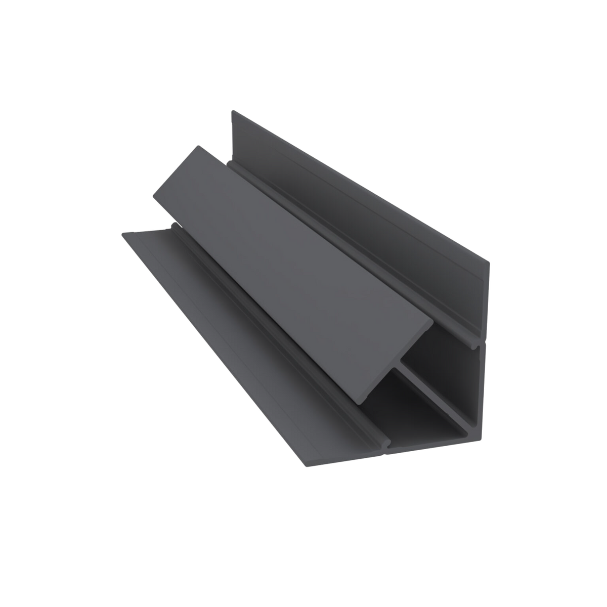 Light Trim 5/16in Panel Interior Corner Trim V195 | Bold Collection-Night Gray 49 (JH)